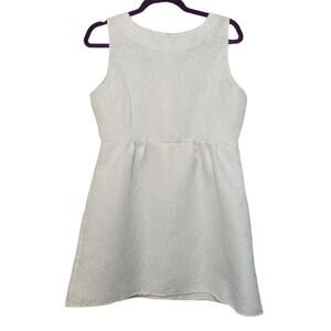 Princess Classic Fashion White Formal‎ Dress Juniors  Size Large